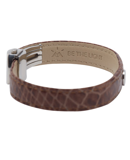 Brown Snake Masaor Diamond Bracelet 25 points